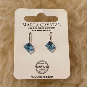 Aquamarine Earrings from Prague